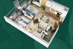 Cần bán gấp căn hộ 1pn, dt47m2 pavilion vinhomes ocean park