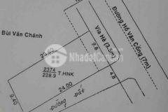 Bán đất 2 mặt tiền hồ văn cống