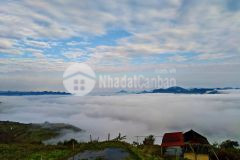 Đất vân hồ sơn la, 2400m, 35m mặt đường nhựa, view săn mây cực chill.