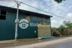 Nhà xưởng tôn lạnh đông mỹ vạn phúc, đường 2 ô tô 300m cao 6m mặt tiền 15m.