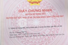 Đất vàng sapa suối thầu tả phìn