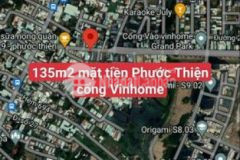 135m2 măt tiên phươc thiên q9 công vinhome