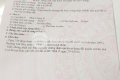 Nhà hxh đường cầu xây 2 phường tân phú diện tích 69m cấp 4 giá tốt