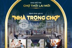 Nhà lầu 2,6 tỷ ngay mặt tiền chợ thới lai mới đường 922 trung tâm huyện thới lai