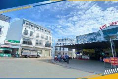 Nhà mặt tiền chợ chỉ từ 2,623 tỷ tại khu đô thị chợ thới lai mới, trung tâm huyện thới lai