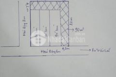 Bán đất hẻm 6m trần não 4 5mx20m