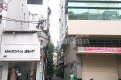 Cho thuê nhà 2 mặt tiền, hẻm hông 4m đường nguyễn đình chiểu, p.5, q.3. dt6.1x19m giá 200tr tháng