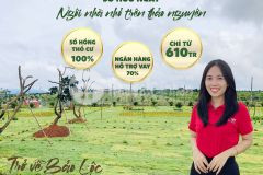 Bán đất nền bảo lâm bảo lộc lâm đồng 200m2 full thổ cư sổ hồng có sẵn chỉ 1.3 tỷ lh 0909552712
