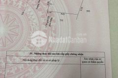 Chuyển nhượng lô đất mặt tiền tân trào, hương thủy