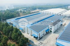 Cho thuê kho xưởng kcn an phước, long thành, đn. dtkv 16.008 m2, dtxd 9263 m2.