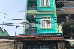 Cho thuê nhà 1 trệt 3 lầu mặt tiền đường nguyễn an ninh, hướng tây nam.