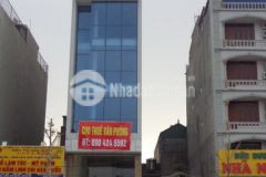 Cho thuê nhà mp bùi ngọc dương, 75m x 6 tầng, mt 6m, thông sàn có thang máy