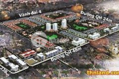Bảng hàng shophouse 24m vành đai 4 hud mê linh central t8 2022 chỉ từ 48trm