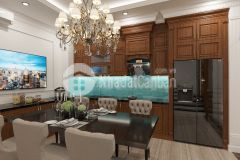 Nhỉnh 7 tỷ 52m2 nhà phố bồ đề, quận long biên thiết kế sang trọng, tặng nội thất gần hồ