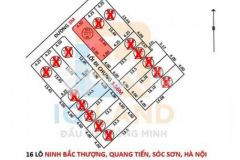 Lô góc 67 1m2 đường oto tại bắc thượng quang tiến