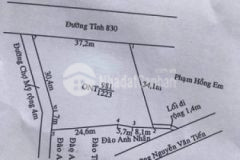1223m2 thổ cư mt dt833 2 mt cách ubnd mỹ lệ 100m