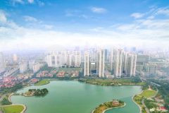 Cần bán gấp biệt thự shophouse kđt thành phố giao lưu, 200m2 3t view hồ điều hoà, giá tốt nhất