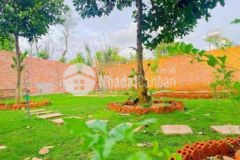 Nhà vườn thổ cư 100m2 hoà xuân cách ql 800m