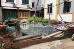 Mảnh đất thổ cư vuông đẹp ba mặt ngõ