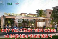 Tuyệt tác kiêu hãnh ven sông the oasis riveside