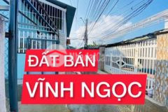Bán lô đất đẹp mặt tiền đường vĩnh ngọc