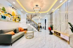 Nhà đường phan văn trị, q. bình thạnh, 40m2, 3 tầng ngang 4.4m, giá 6,35 tỷ.