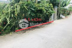 Nền đẹp 234m2 mặt tiền đường xẻo lá, phú thứ, cái răng, cần thơ