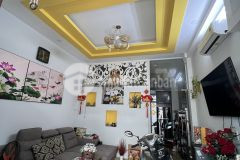 Nhà mặt tiền đường chu văn an hiệp phú diện tích 52 đúc 2 lầu khu vip