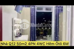 Nhà hxh 6m hiệp thành, quận 12 4pn, 4wc, 4 tầng mới chỉ 4 tỷ 1.0934749575