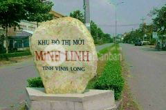 Đất thổ khu đô thị minh linh phường 5 vĩnh long