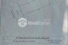 Đất mt đường 7m5 lề 4m trần can khu cán bộ