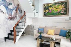 Bán nhanhnhà 2 lầu full nội thất 2,85 tỷ đường tạ quang bửu quận 8