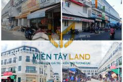 Bán căn góc mặt tiền chợ 2 khu đô thị chợ mới thới lai