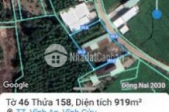 375m² đất kp4 t t vĩnh an vĩnh cửu chính chủ