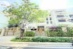 Bán biệt thự vinhomes bason, nội thất vinleasing, 225m2 đất, 1 hầm 3 tầng