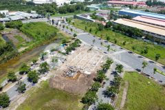 Cần chuyển nhượng nền view kênh thoáng mát kdc lago centro, gia tôt, sổ sẵn công chứng ngay
