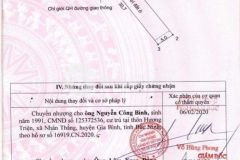 Bán lô đất thôn phước tấn, xã tân hòa,thị xã phú mỹ.hướng tây bắc.