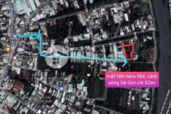 Sale700tr đất 2mt cách sông sg 50m 217m2 25trm2