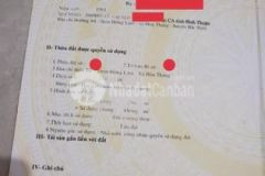 250m2 đất 2 mt full thổ cư view bàu trắng