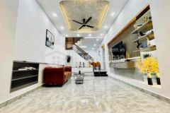 Nhà hẻm xe hơi cách mặt tiền 20m full nội thất