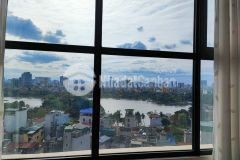 Cho thuê căn hộ toà nhà hdi tower lê đại hành, 3 ngủ, 2 wc, view hồ, nhà mới nhận ngay, 28 triệu.