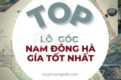 Bán lô góc 2 mặt tiền nam đông hà 13.4x34m chỉ 13.2 triệum2