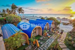 13.000m2 đất chợ lầu cách biển 2.200m view điện gió, đất bằng phẳng sổ hồng riêng