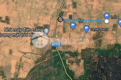 Bán 1,1ha đất sào hoà thắng cách đt 716 và farm 1,2km sổ vuông có đường chỉ 170km2 lh 0938677909