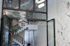 Siêu phẩm, nhà hồng tiến, bồ đề, 90m2, 6 tầng, thang máy, gara ô tô, full nội thất 5