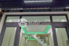 Bán nhà đg bùi minh trực p5q8 dt 3 29 1lầu hẽm4m