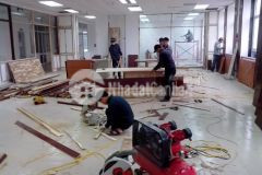 Mặt bằng khối đế chung cư 1,000 cư dân cạnh sân bay