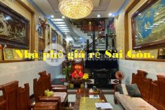 Hẻm 7m phan huy ích, p14, gò vấp, 61m2, 4 tầng, cực đẹp. tùng thổ cư.