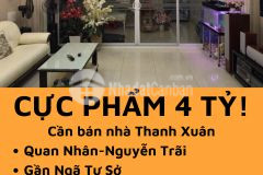 Nhà được săn lùng rất nhiềucần bán nhà đất quan nhân thanh xuân gần ngã tư sở 48m2 hơn 4 tỷ