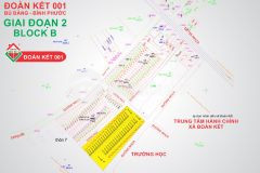 Bán đất sổ hồng mặt tiền đường nhựa gần chợ đối diện trường học giá 550tr